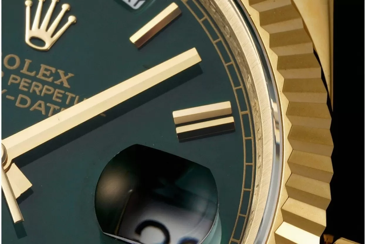 DayDate 228238 40mm Pres YG / YG Green Dial GMF A2836 (Gain Weight) - Image 9