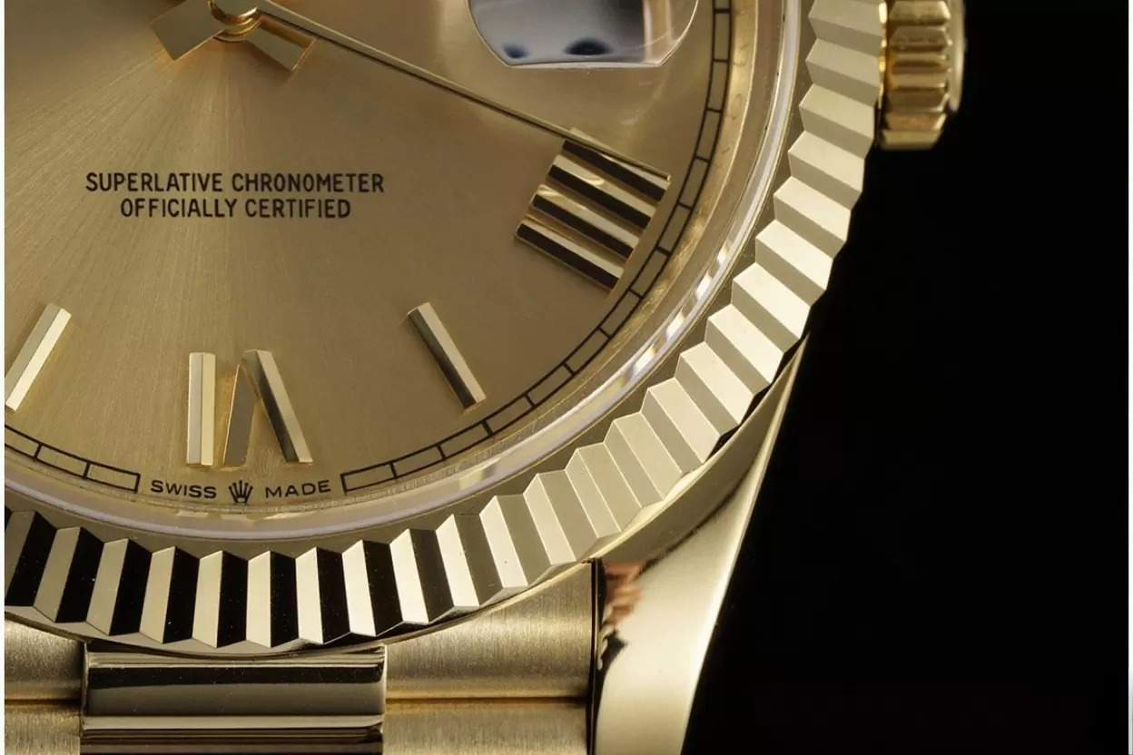 Rolex ?C DayDate 228238 40mm Pres YG / YG Gold Dial GMF A2836 (Gain Weight) - Image 7