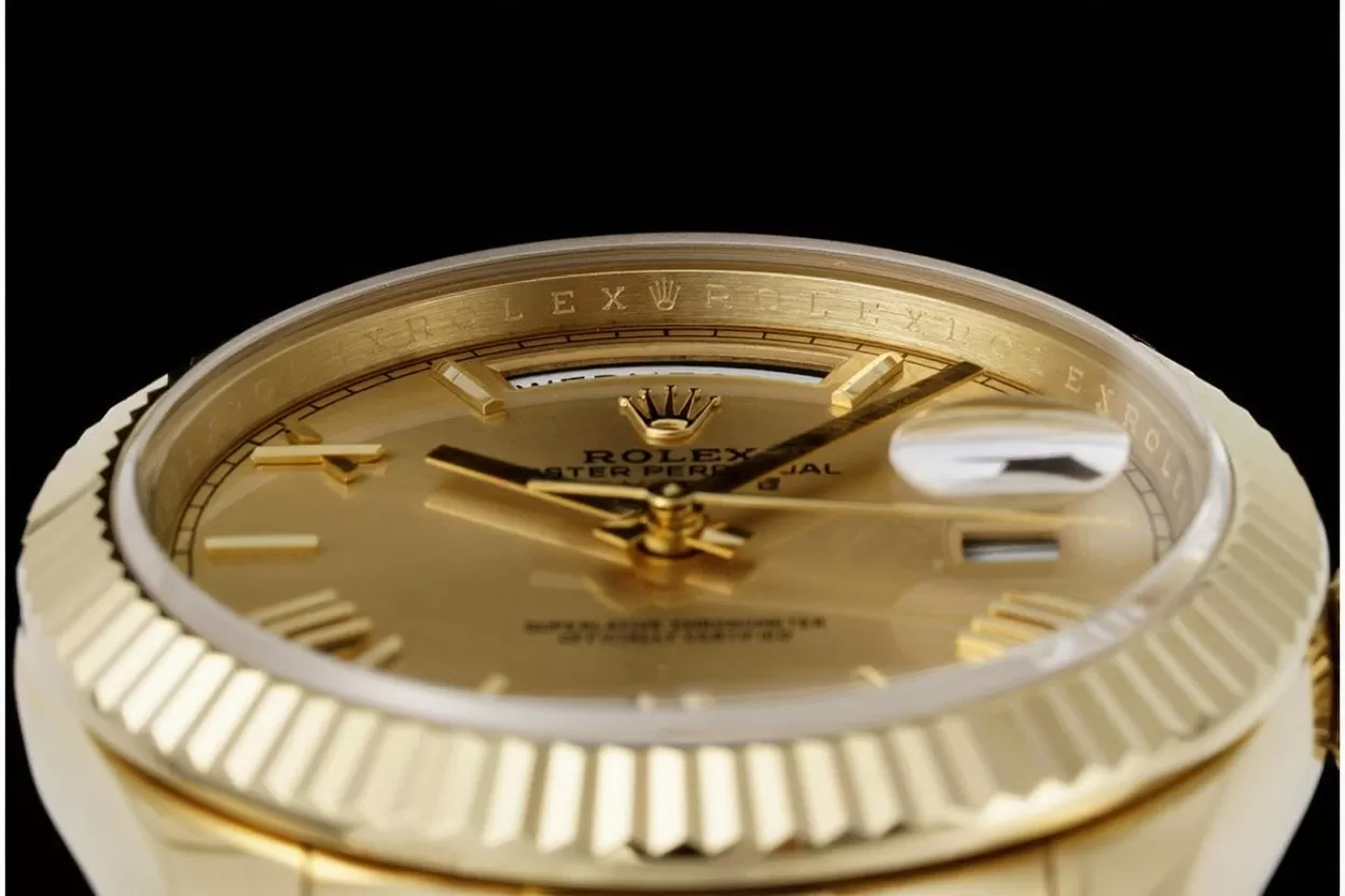Rolex ?C DayDate 228238 40mm Pres YG / YG Gold Dial GMF A2836 (Gain Weight) - Image 9