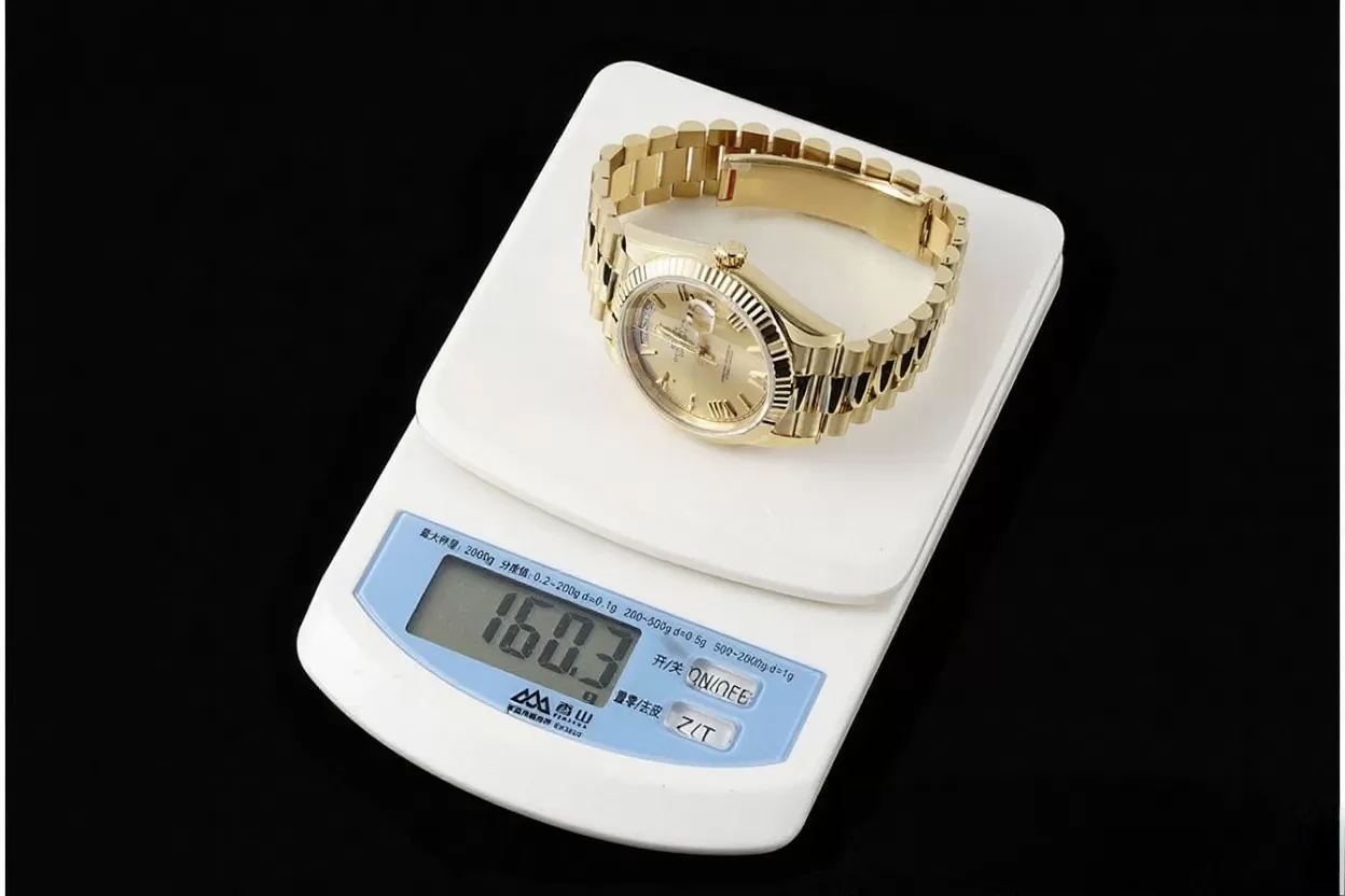 Rolex ?C DayDate 228238 40mm Pres YG / YG Gold Dial GMF A2836 (Gain Weight) - Image 27