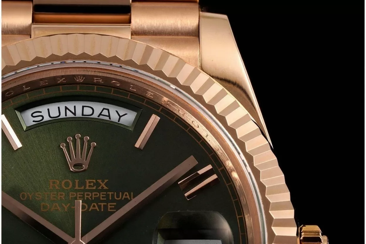 DayDate 228235 40mm Pres RG / RG Green Dial GMF A2836 (Gain Weight) - Image 5