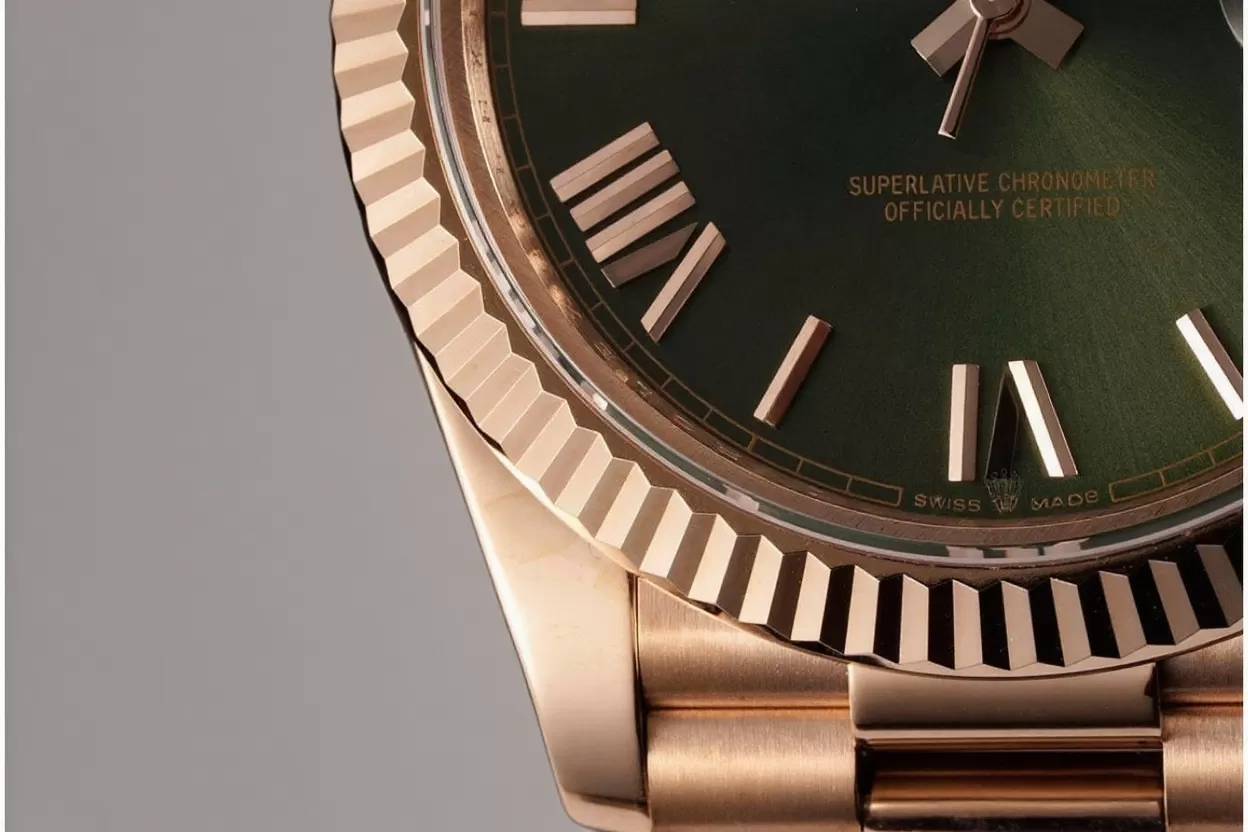 DayDate 228235 40mm Pres RG / RG Green Dial GMF A2836 (Gain Weight) - Image 6
