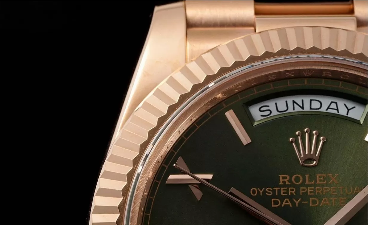 DayDate 228235 40mm Pres RG / RG Green Dial GMF A2836 (Gain Weight) - Image 4