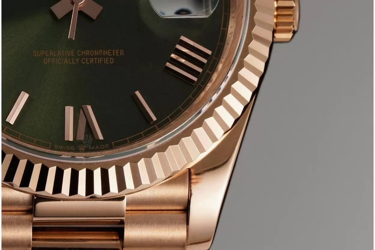 DayDate 228235 40mm Pres RG / RG Green Dial GMF A2836 (Gain Weight) - Image 7