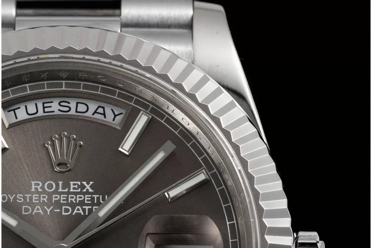 DayDate 228239 40mm Pres SS / SS Grey Dial GMF A2836 (Gain Weight) - Image 5