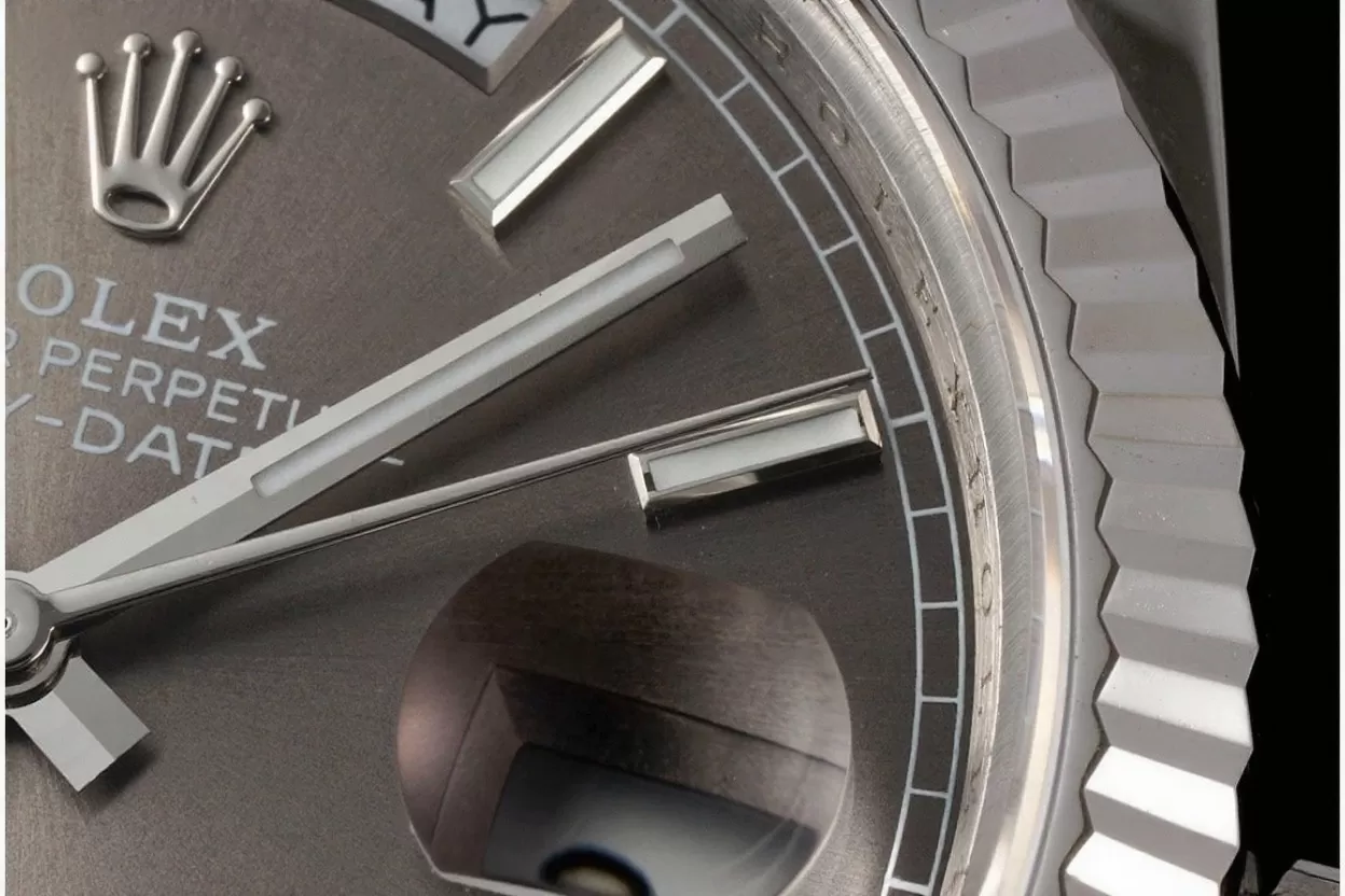 DayDate 228239 40mm Pres SS / SS Grey Dial GMF A2836 (Gain Weight) - Image 7