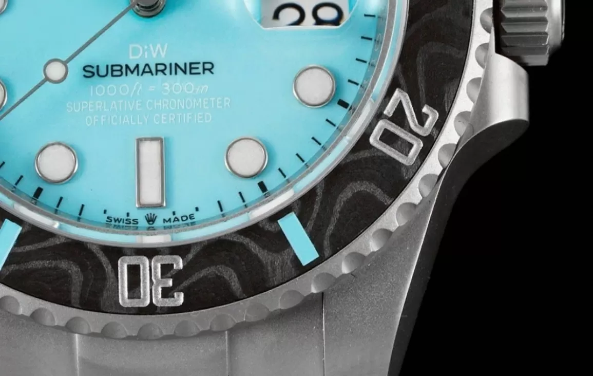 Submariner DIW 40mm 904L SS / SS Tiffany Dial VSF VS3135 - Image 6