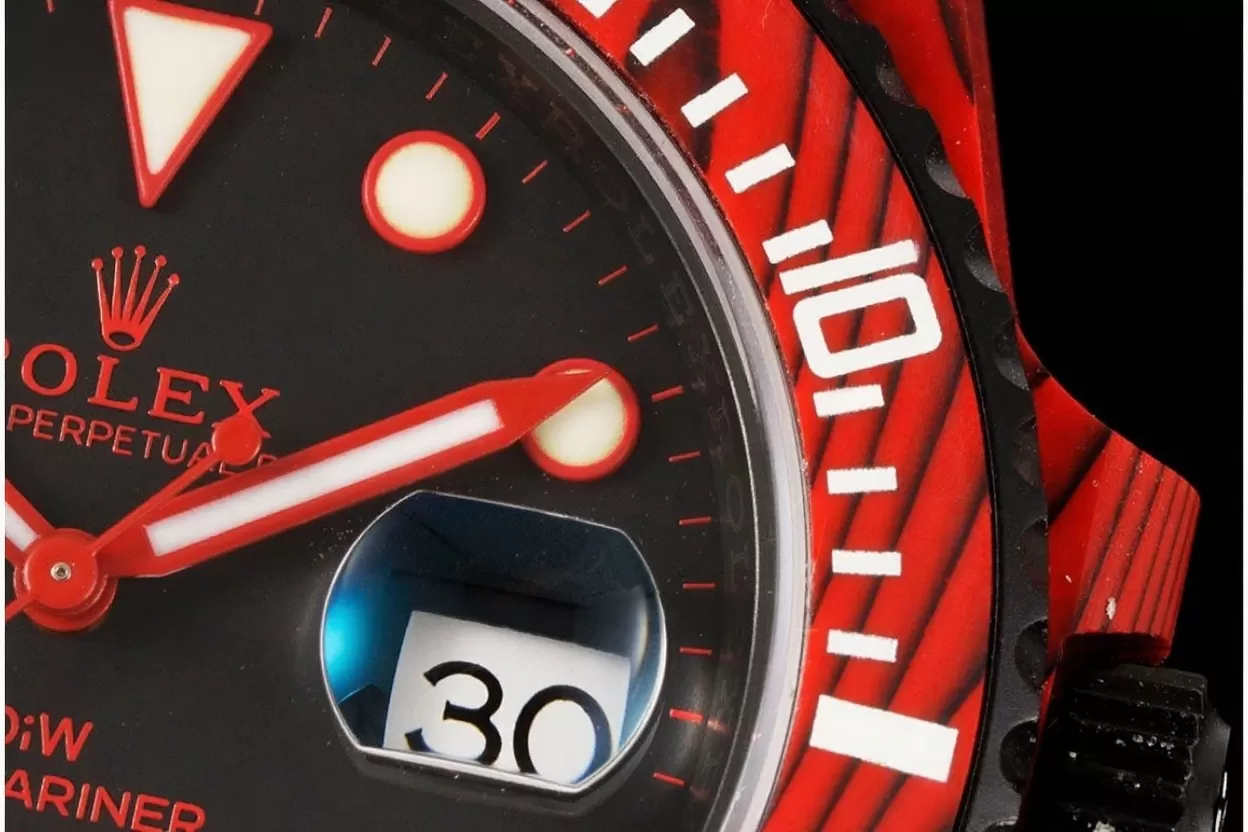 Submariner DIW 40mm 904L SS / NY Red Dial VSF VS3135 - Image 4