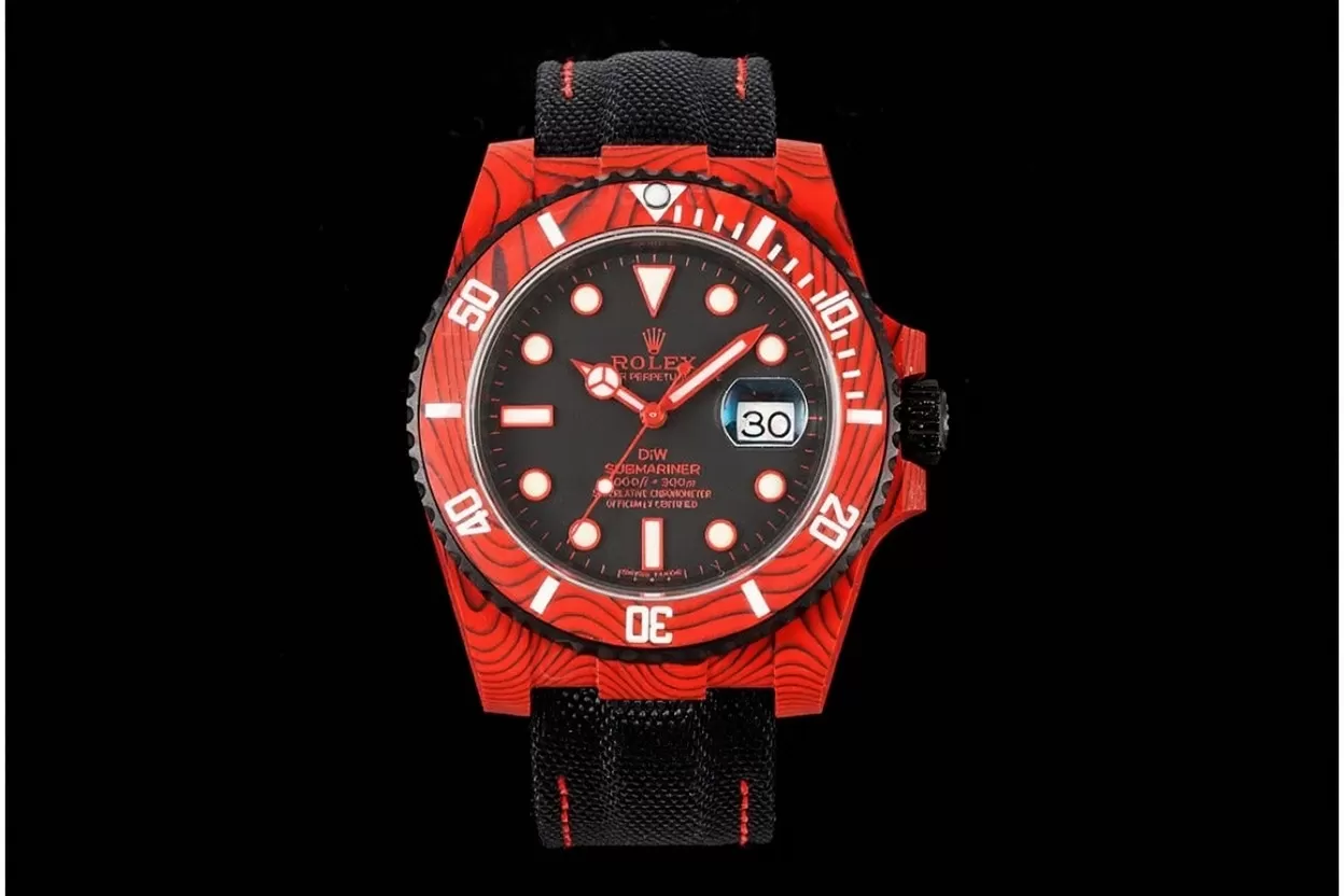 Submariner DIW 40mm 904L SS / NY Red Dial VSF VS3135 - Image 3