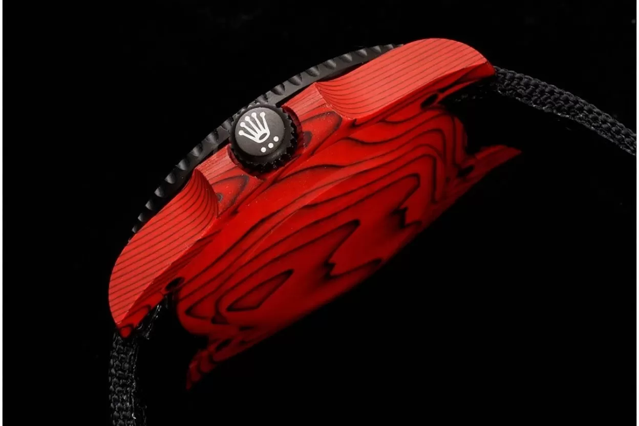 Submariner DIW 40mm 904L SS / NY Red Dial VSF VS3135 - Image 5