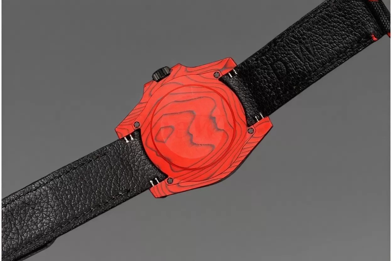 Submariner DIW 40mm 904L SS / NY Red Dial VSF VS3135 - Image 7
