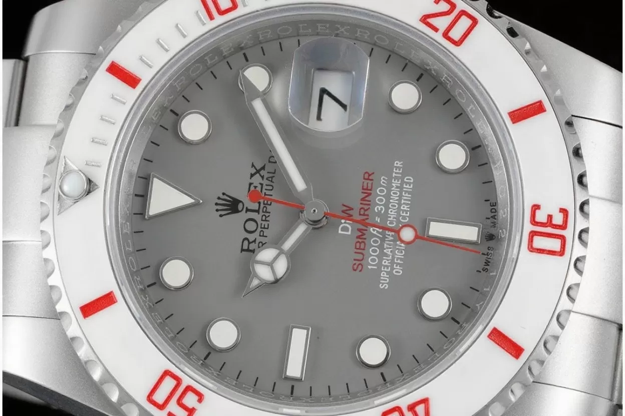 Submariner DIW 40mm 904L TI / TI Grey Dial DIWF VR3135 - Image 4