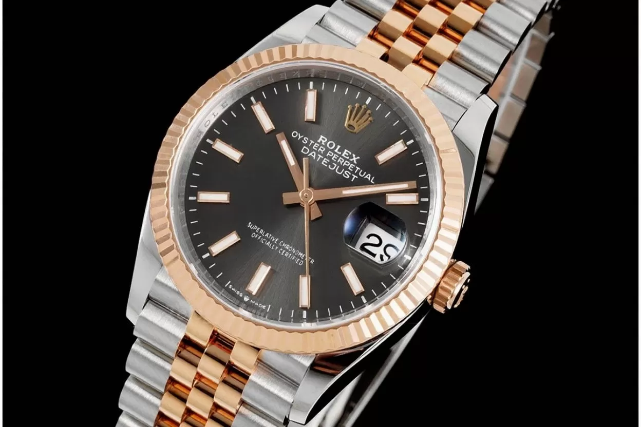 Datejust 126231 36mm Jub RG / SS Grey / Stk VSF DD3235