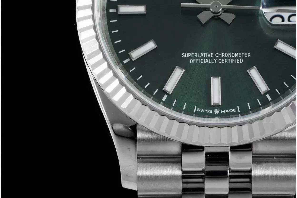 Datejust 126234 36mm Jub SS / SS Green / Stk VSF DD3235 - Image 5