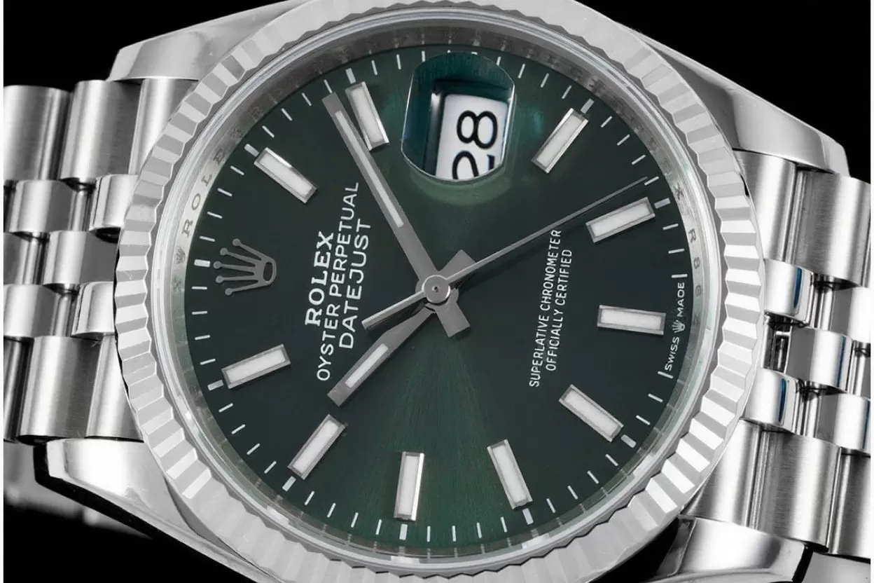 Datejust 126234 36mm Jub SS / SS Green / Stk VSF DD3235 - Image 3