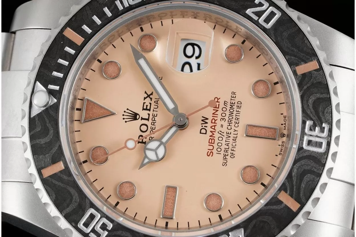 Submariner DIW 40mm 904L SS / SS Cream Dial VSF VS3135 - Image 3