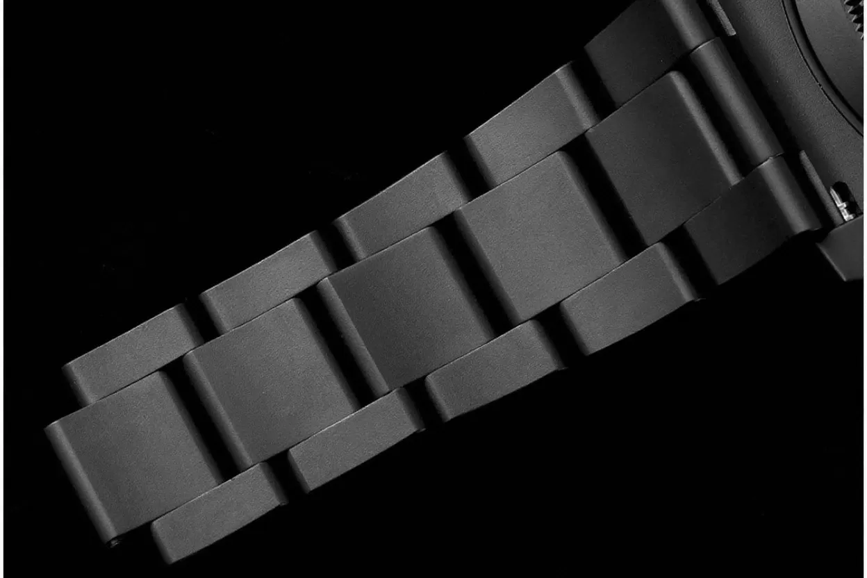 Submariner DIW 40mm 904L DLC / DLC Yel / Blk Dial VSF VS3135 - Image 14
