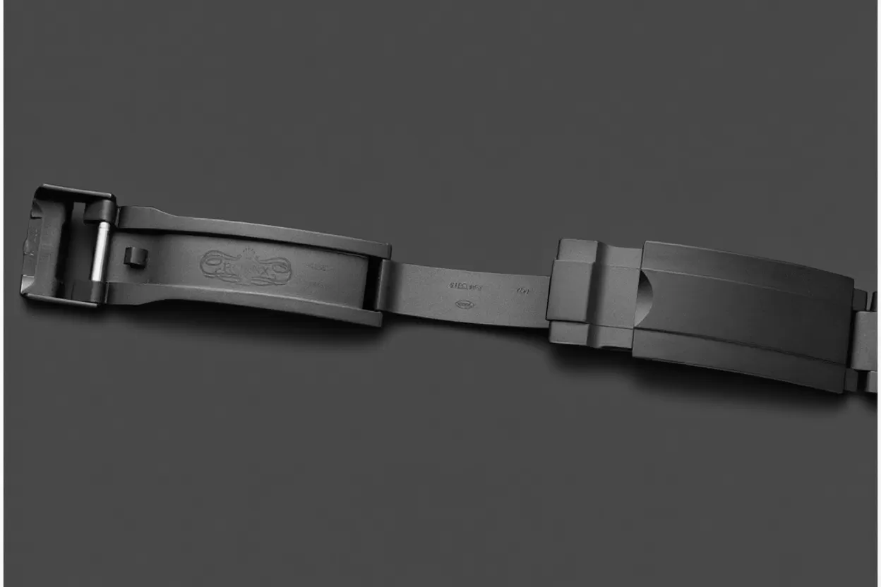 Submariner DIW 40mm 904L DLC / DLC Grn / Blk Dial VSF VS3135 - Image 17