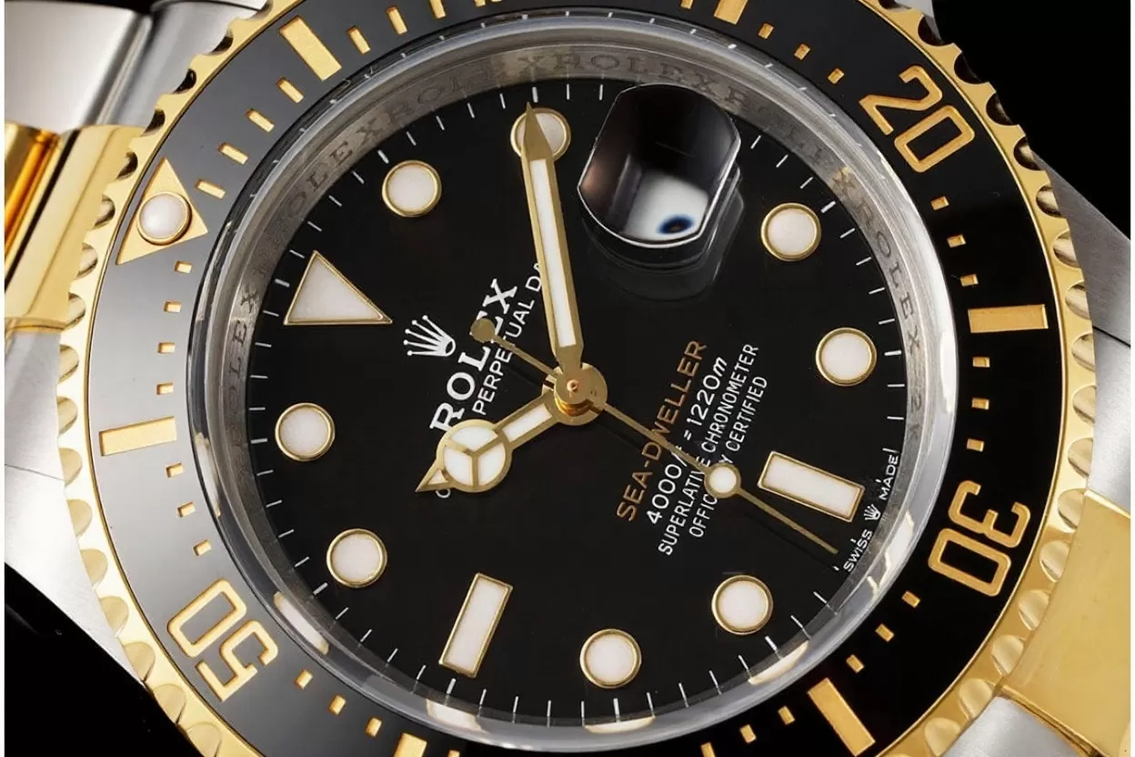 SeaDweller 126603 43mm YG / SS Black Dial VSF DD3235 - Image 4