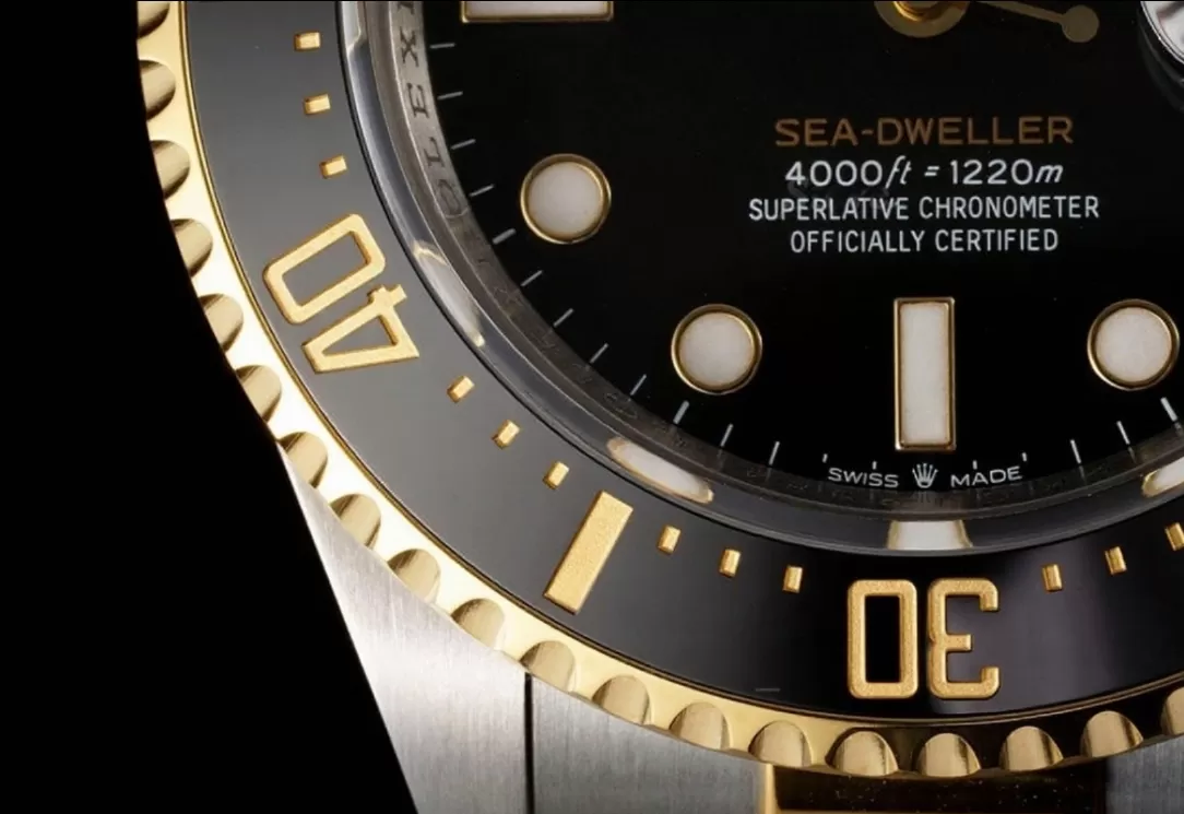 SeaDweller 126603 43mm YG / SS Black Dial VSF DD3235 - Image 7