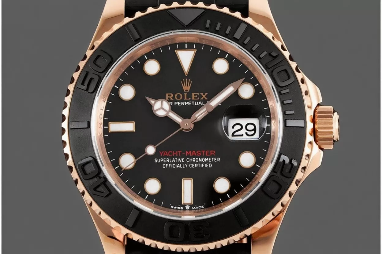 Yacht ?C Master 126655 40mm RG / RU Black / Dot VSF DD3235 - Image 2