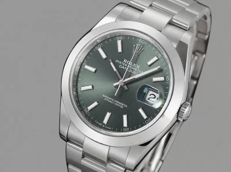 Datejust 126300 41mm Oys SS / SS Green Dial VSF DD3235