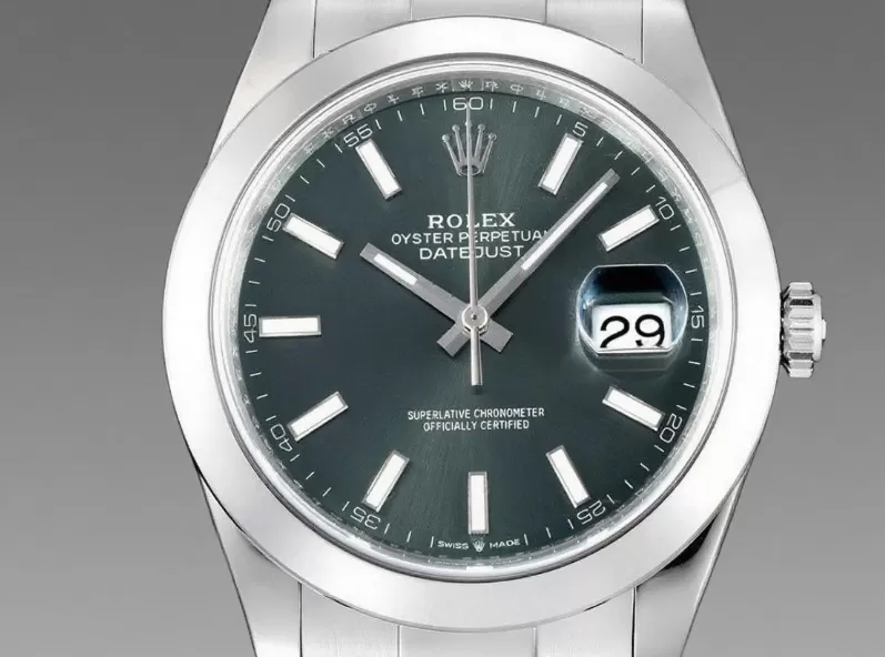 Datejust 126300 41mm Oys SS / SS Green Dial VSF DD3235 - Image 2