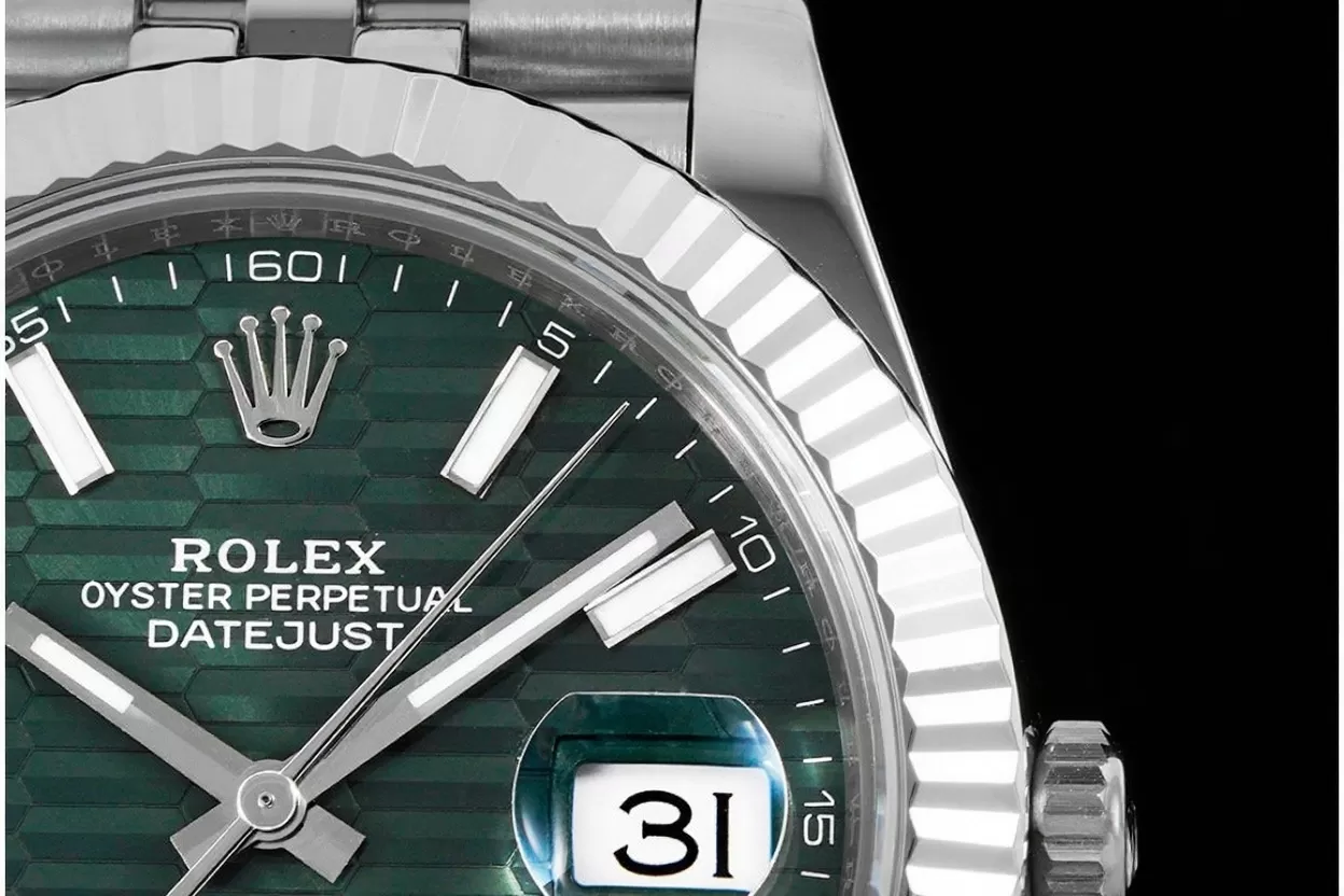 Datejust 126334 41mm Jub SS / SS Green Textured Dial VSF DD3235 - Image 5