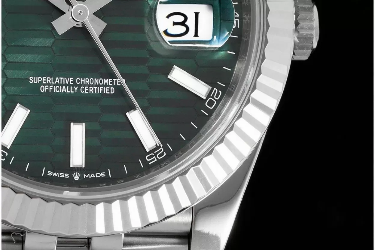 Datejust 126334 41mm Jub SS / SS Green Textured Dial VSF DD3235 - Image 7