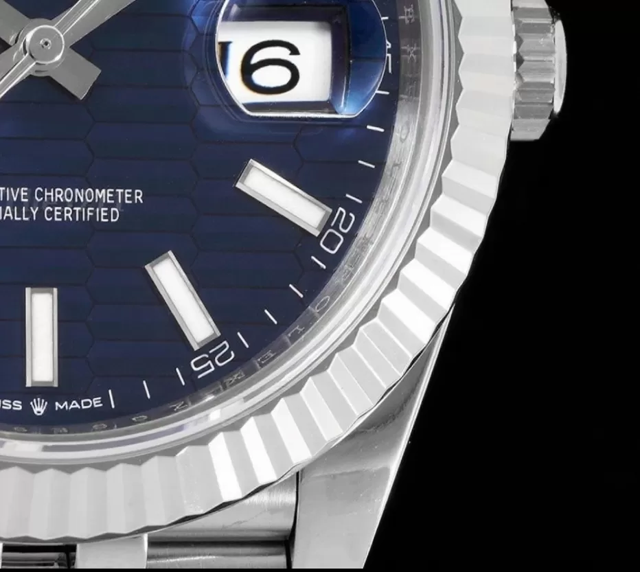 Datejust 126334 41mm Jub SS / SS Blue Textured Dial VSF DD3235 - Image 9
