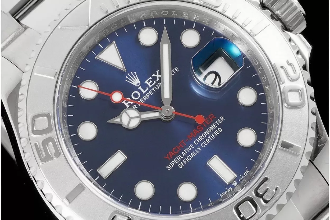 Yacht ?C Master 126622 40mm SS / SS Blue / Dot VSF DD3235 - Image 4