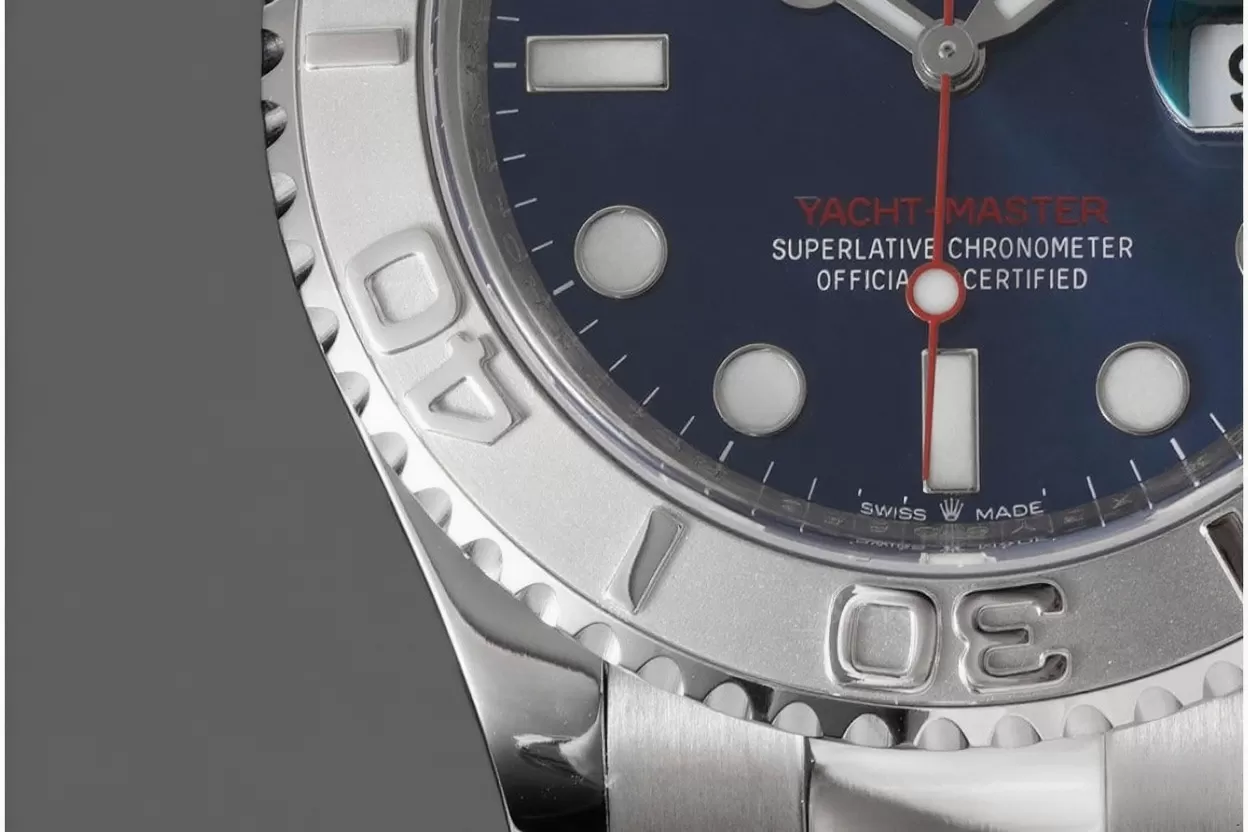 Yacht ?C Master 126622 40mm SS / SS Blue / Dot VSF DD3235 - Image 7
