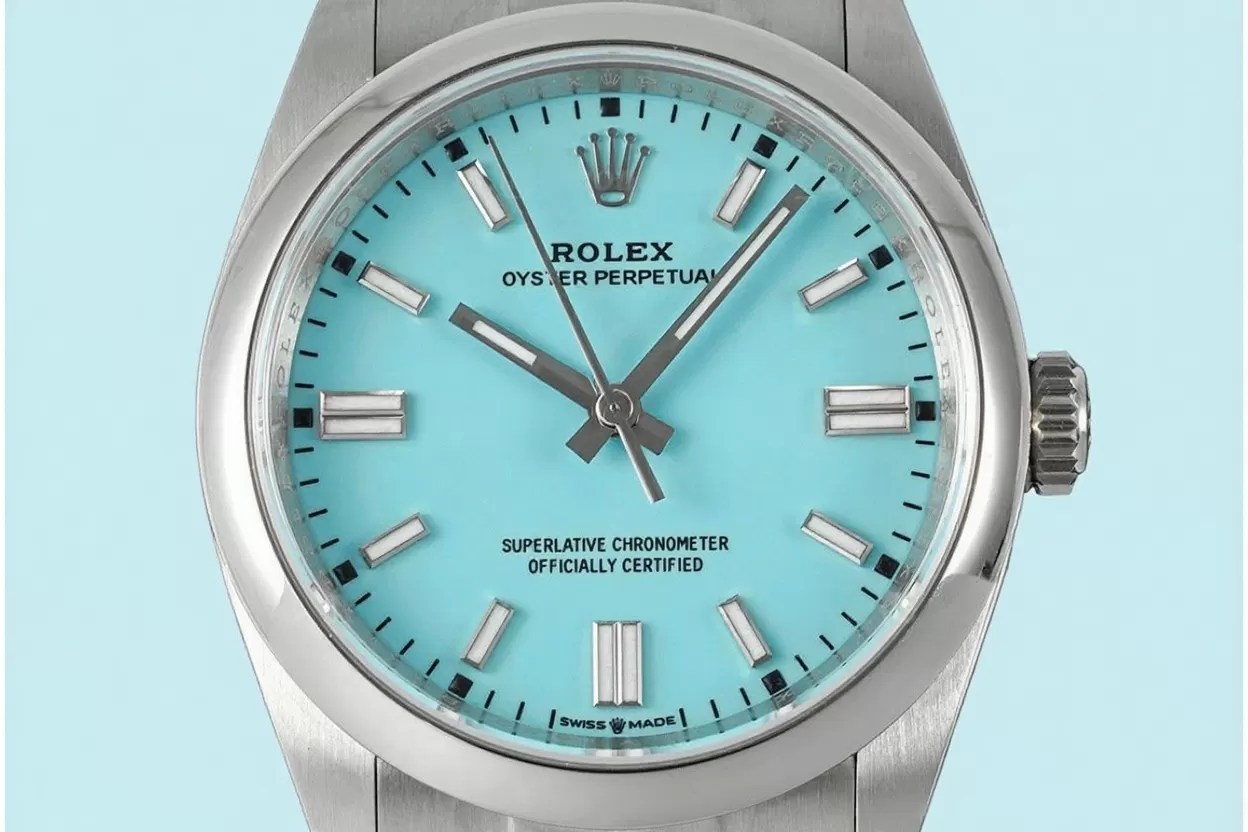 Oyster Perpetual 126000 36mm SS / SS Tiffany Blue VSF VS3230 Super Clone - Image 4