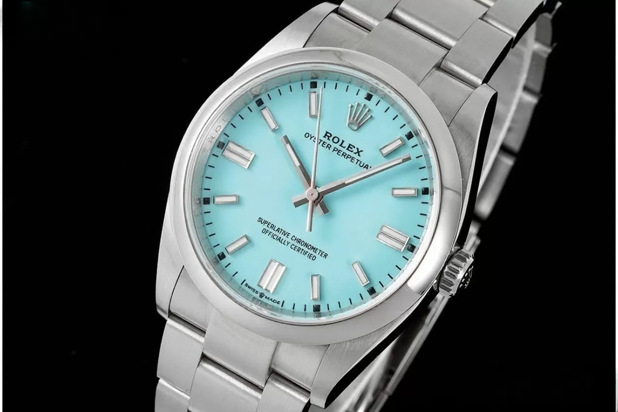 Oyster Perpetual 126000 36mm SS / SS Tiffany Blue VSF VS3230 Super Clone - Image 3