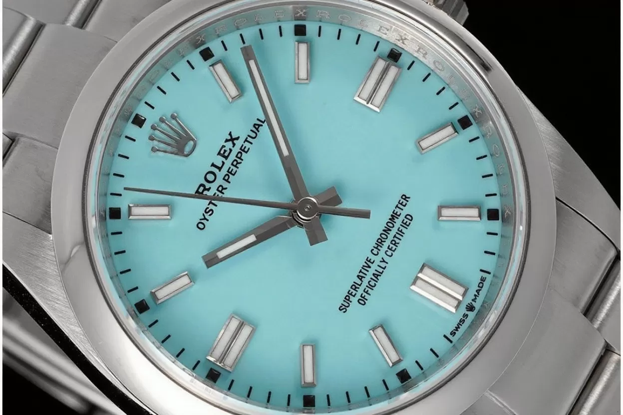 Oyster Perpetual 126000 36mm SS / SS Tiffany Blue VSF VS3230 Super Clone - Image 5
