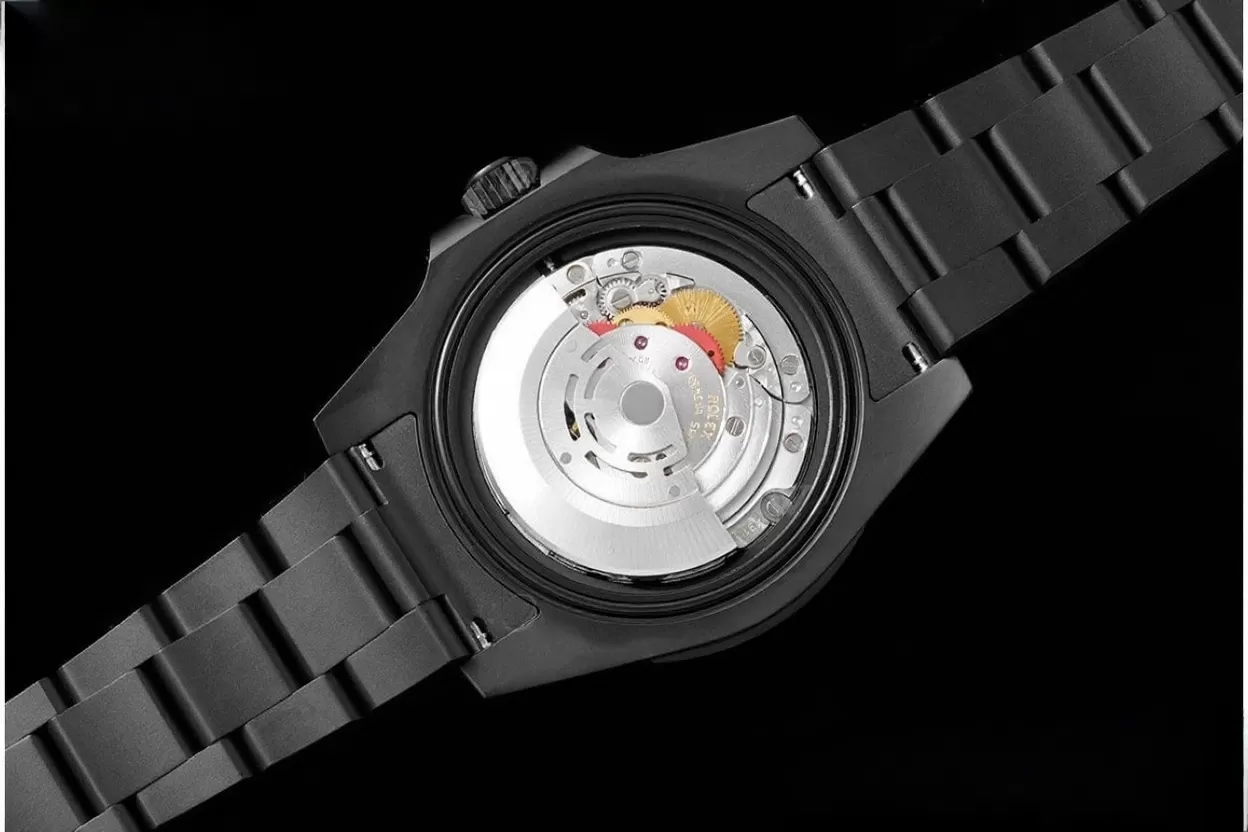 Submariner DIW 40mm 904L DLC / DLC Black Dial VSF VS3135 - Image 7