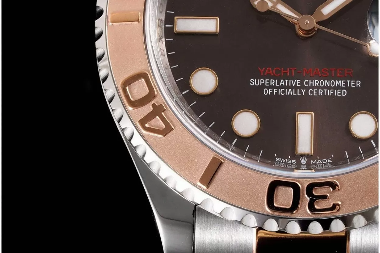 Yacht ?C Master 126621 40mm SS / SS Brown / Dot VSF DD3235 - Image 4