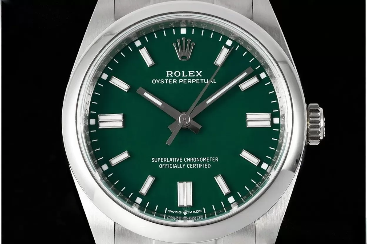 Oyster Perpetual 126000 36mm SS / SS Green / Stk VSF VS3230 Super Clone - Image 3