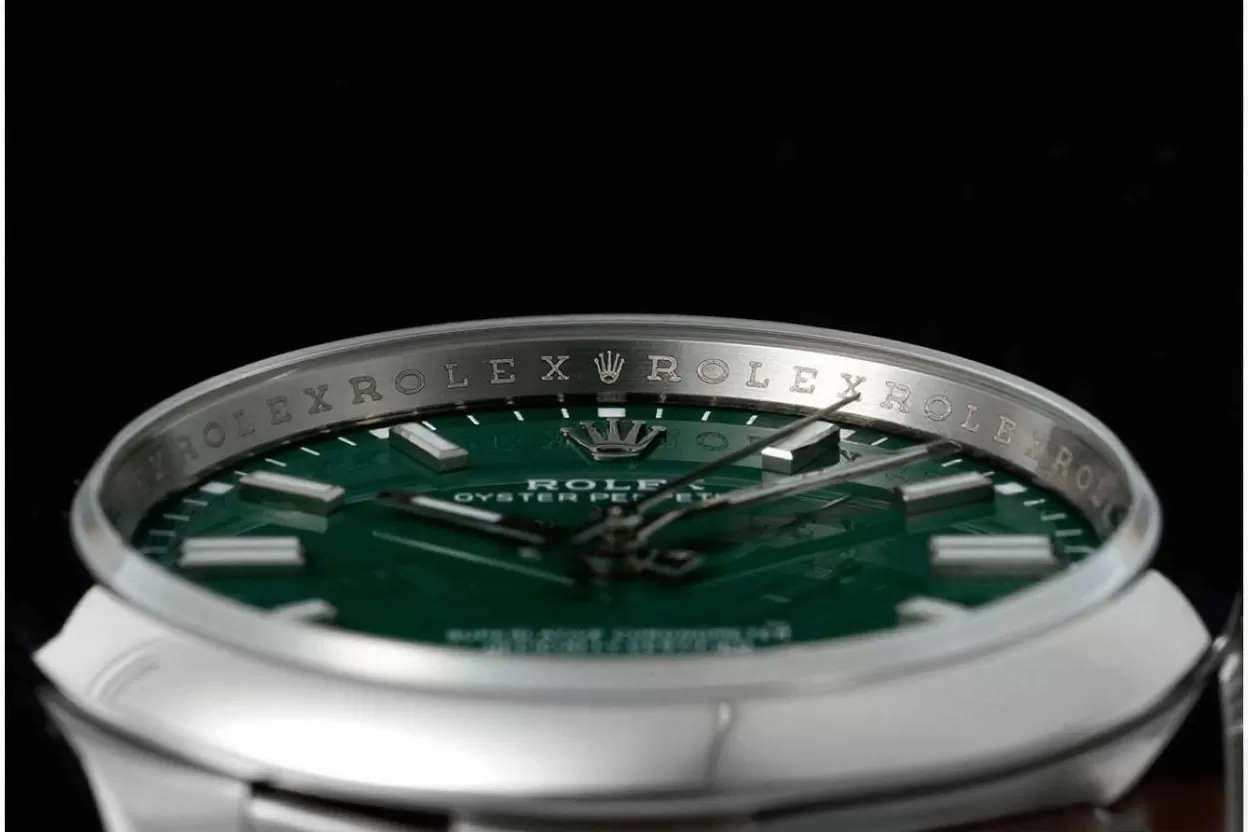 Oyster Perpetual 126000 36mm SS / SS Green / Stk VSF VS3230 Super Clone - Image 6