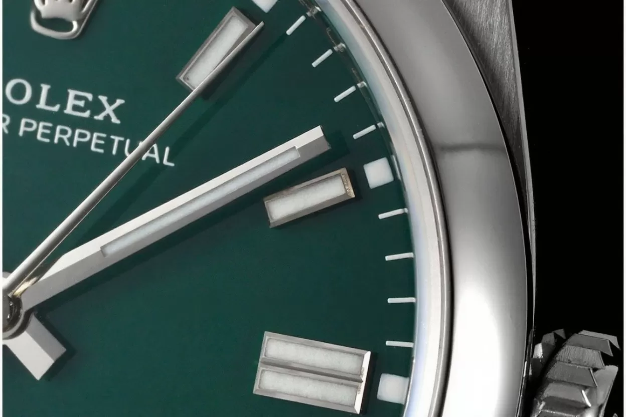 Oyster Perpetual 126000 36mm SS / SS Green / Stk VSF VS3230 Super Clone - Image 5