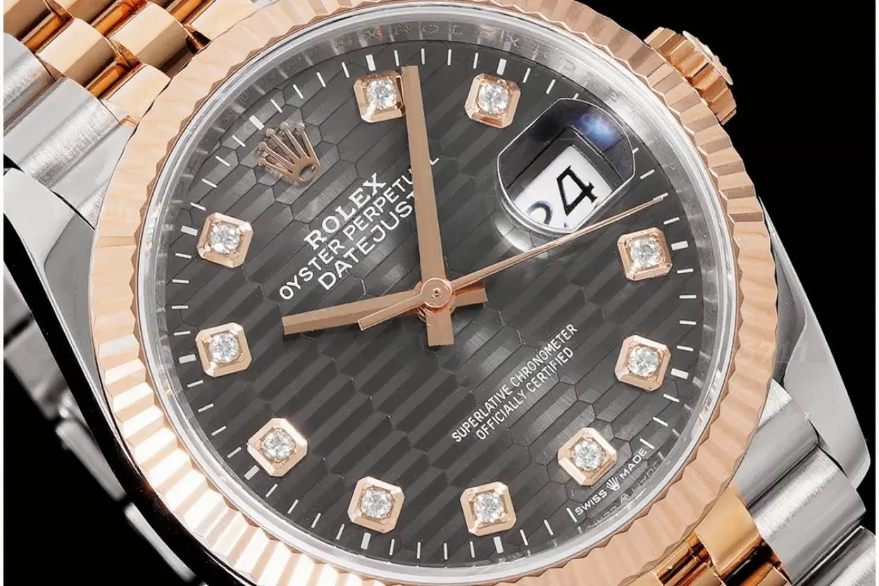 Datejust 126231 36mm Jub RG / SS Grey / Dia VSF DD3235 - Image 3