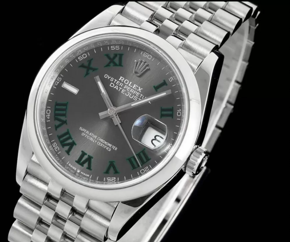 Datejust 126200 36mm Wimbledon Jub SS / SS Grey Dial VSF DD3235