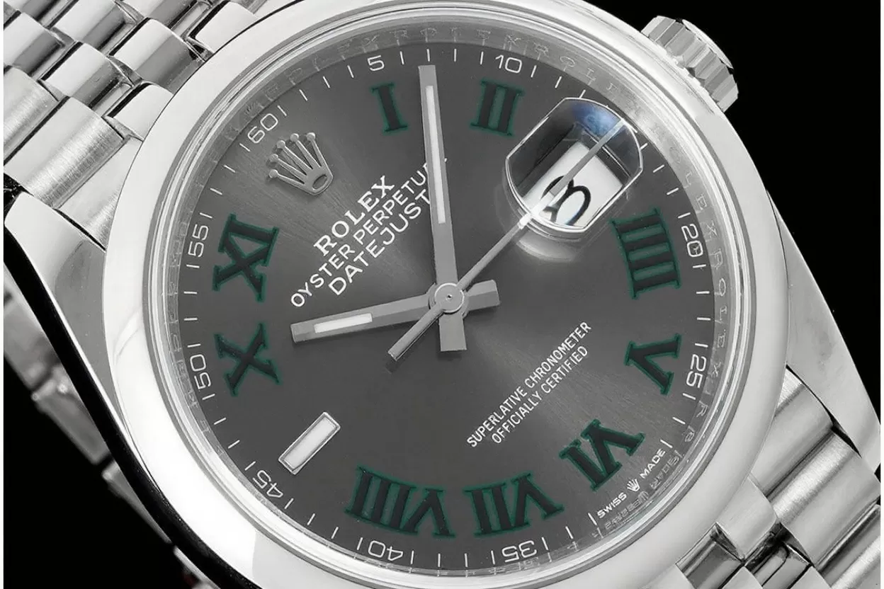 Datejust 126200 36mm Wimbledon Jub SS / SS Grey Dial VSF DD3235 - Image 3