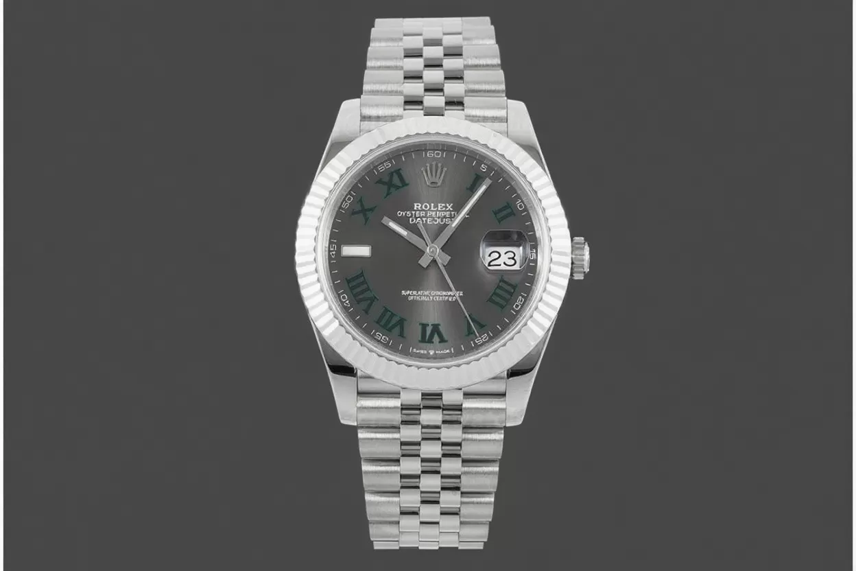Datejust 126334 41mm Wimbledon Jub SS / SS Grey Dial VSF DD3235 - Image 3