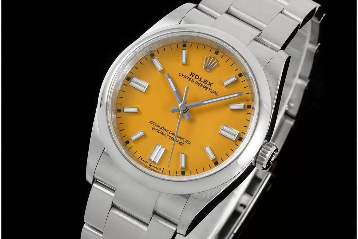 Oyster Perpetual 126000 36mm SS / SS Yellow / Stk VSF VS3230
