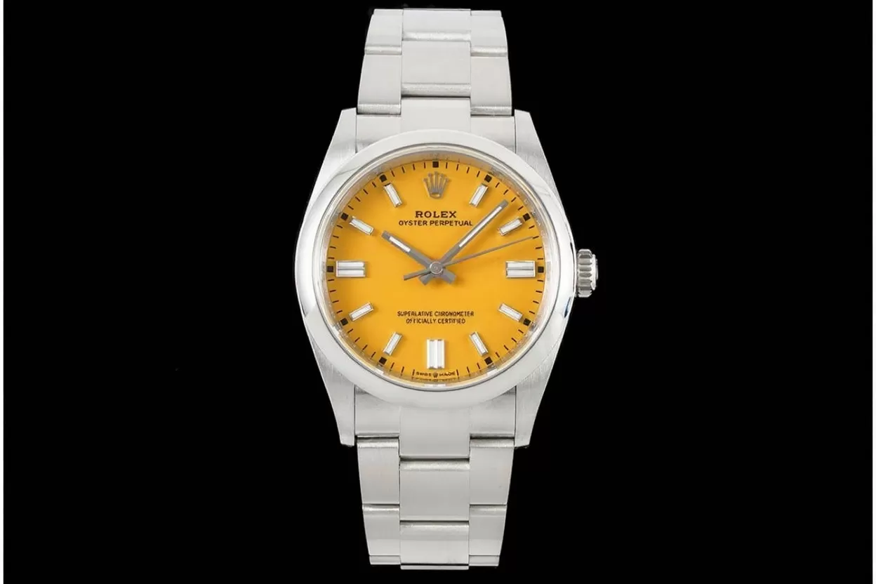 Oyster Perpetual 126000 36mm SS / SS Yellow / Stk VSF VS3230 - Image 3