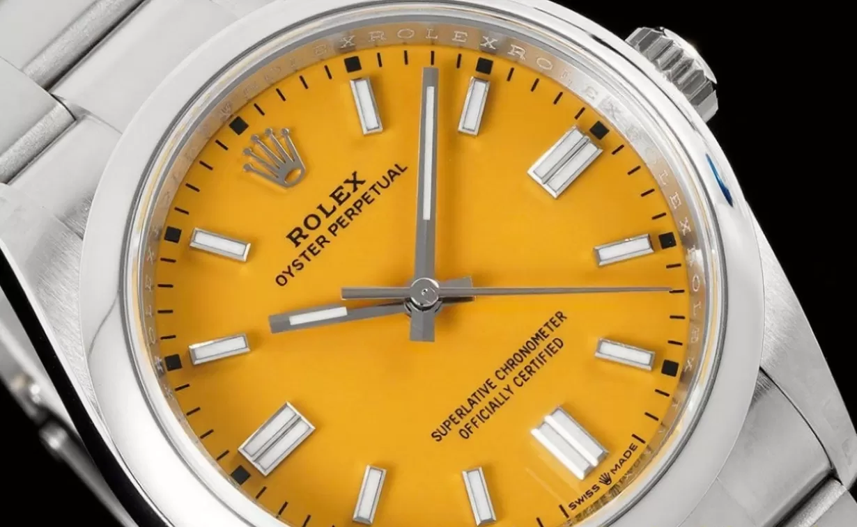 Oyster Perpetual 126000 36mm SS / SS Yellow / Stk VSF VS3230 - Image 4