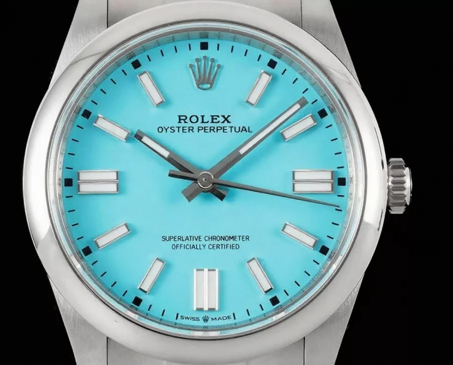 Oyster Perpetual 124300 41mm SS / SS Tiffany Blue Dial VSF VS3230 - Image 2