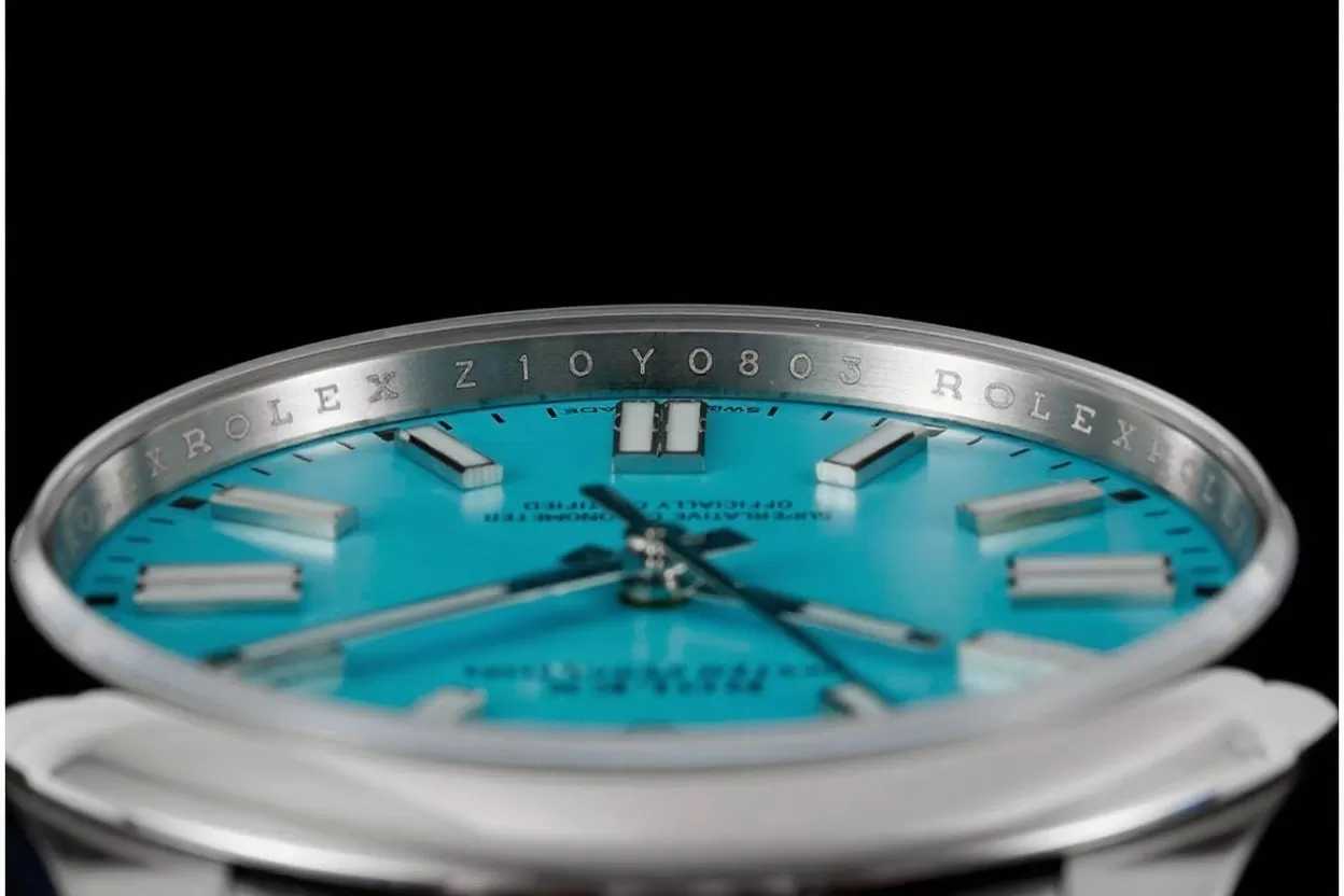 Oyster Perpetual 124300 41mm SS / SS Tiffany Blue Dial VSF VS3230 - Image 6