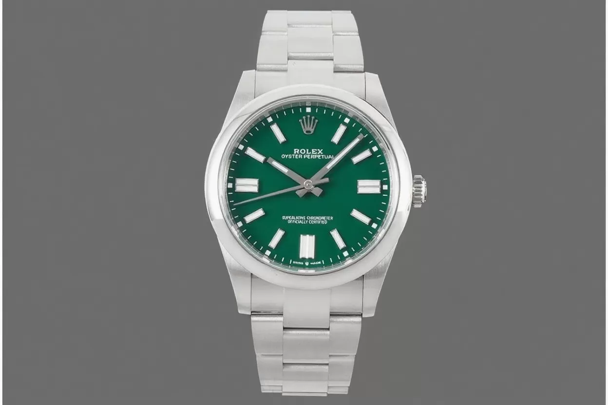 Oyster Perpetual 124300 41mm SS / SS Green Dial VSF VS3230 - Image 3